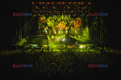 Kreator, Anthrax, Testament w Spodek, Katowice