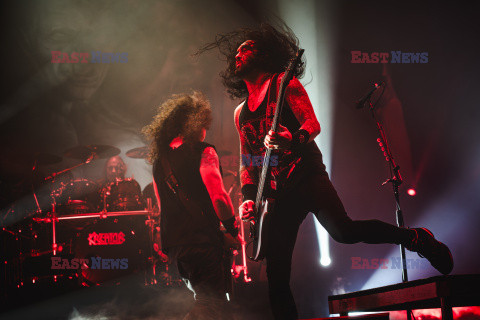 Kreator, Anthrax, Testament w Spodek, Katowice