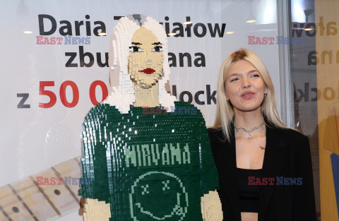 Daria Zawiałow z klocków LEGO