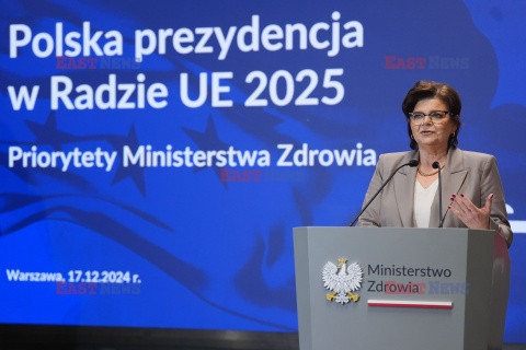 Ministerstwo Zdrowia o priorytetach zdrowotnych polskiej prezydencji