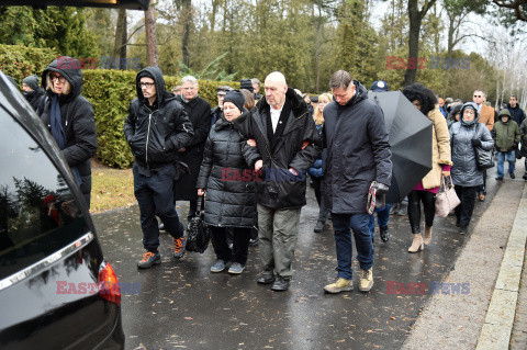 Pogrzeb Stanisława Tyma