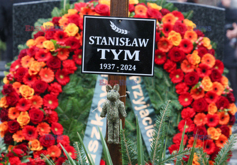 Pogrzeb Stanisława Tyma