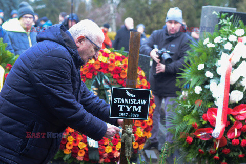 Pogrzeb Stanisława Tyma