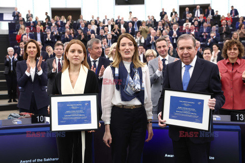 Wręczenie nagrody im. Sacharowa w Parlamencie Europejskim