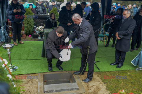 Pogrzeb Stanisława Tyma