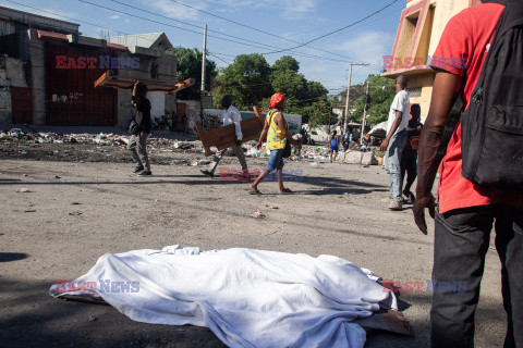 Na Haiti ludzie uciekają z domów przed gangami