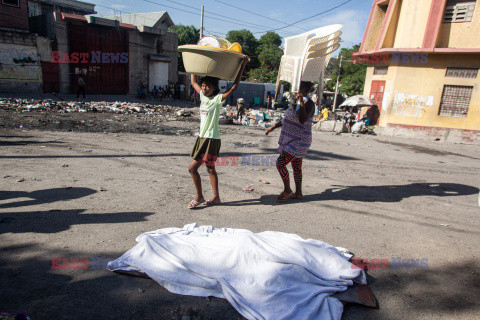 Na Haiti ludzie uciekają z domów przed gangami