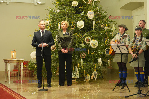 Betlejemskie Światło Pokoju w Pałacu Prezydenckim