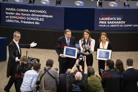 Wręczenie nagrody im. Sacharowa w Parlamencie Europejskim