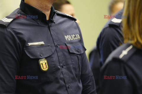 Uroczystość wręczenia nagród funkcjonariuszom  Policji i Straży Miejskiej