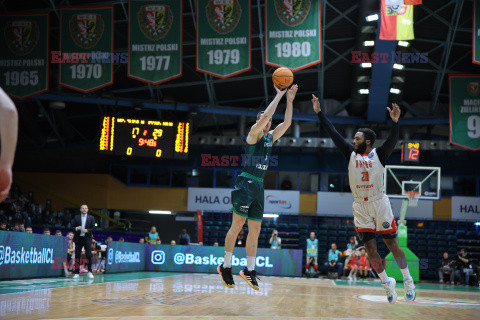 Koszykarska Liga Mistrzów: WKS Śląsk Wrocław - Lietuvos Rytas Wilno