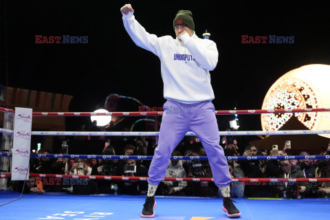 Pokazowy trening przed walką Fury - Usyk