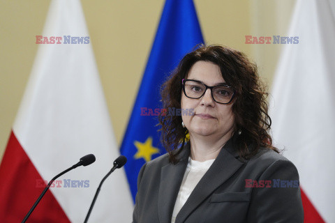 Konferencja Ministra Sprawiedliwości i Dyrektor Departamentu Prawa Europejskiego