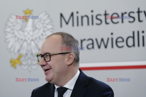 Konferencja Ministra Sprawiedliwości i Dyrektor Departamentu Prawa Europejskiego