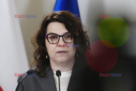 Konferencja Ministra Sprawiedliwości i Dyrektor Departamentu Prawa Europejskiego