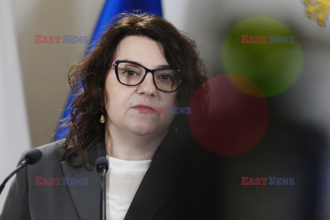 Konferencja Ministra Sprawiedliwości i Dyrektor Departamentu Prawa Europejskiego