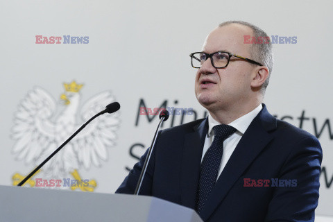 Konferencja Ministra Sprawiedliwości i Dyrektor Departamentu Prawa Europejskiego