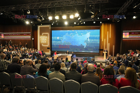 Doroczna konferencja Putina podsumowująca rok