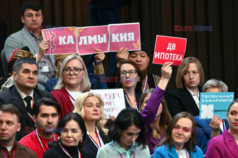 Doroczna konferencja Putina podsumowująca rok