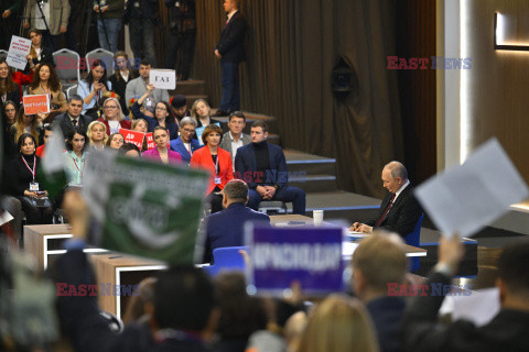 Doroczna konferencja Putina podsumowująca rok