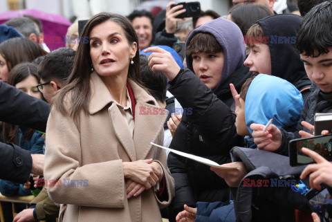 Hiszpańska para królewska na inauguracji szpitala w Cuenca