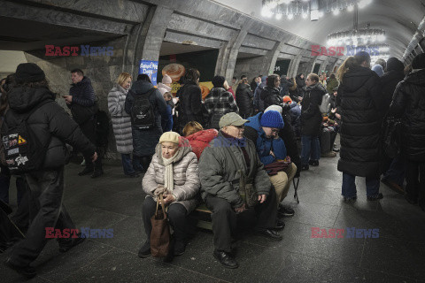 Rosyjski atak rakietowy na Kijów