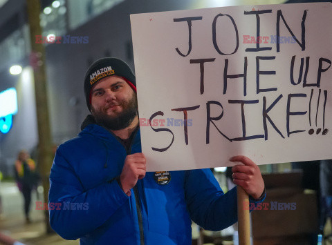 Związkowcy amerykańskiego Amazona protestują