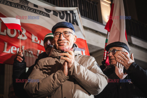 Protest przeciwko decyzji PKP, Gdańsk