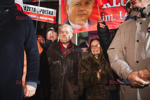 Protest przeciwko decyzji PKP, Gdańsk