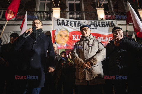 Protest przeciwko decyzji PKP, Gdańsk