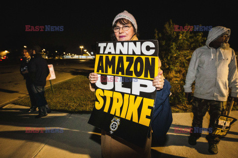 Związkowcy amerykańskiego Amazona protestują