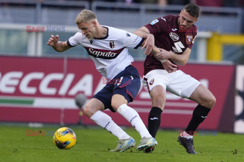 Sebastian Walukiewicz kontuzjowany podczas meczu Torino - Bologna