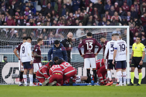 Sebastian Walukiewicz kontuzjowany podczas meczu Torino - Bologna