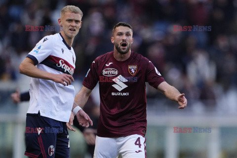 Sebastian Walukiewicz kontuzjowany podczas meczu Torino - Bologna