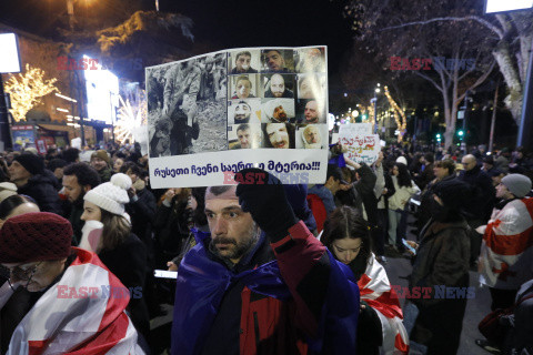 24. dzień protestów w Gruzji