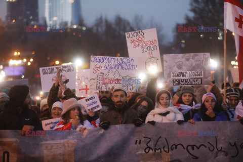 24. dzień protestów w Gruzji