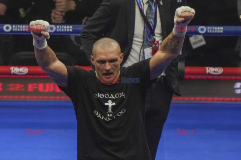 Ołeksandr Usyk pokonał Tysona Fury'ego