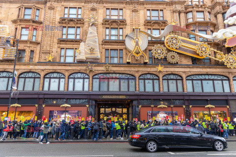 Strajk pracowników londyńskiego Harrodsa