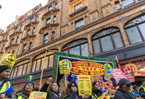 Strajk pracowników londyńskiego Harrodsa