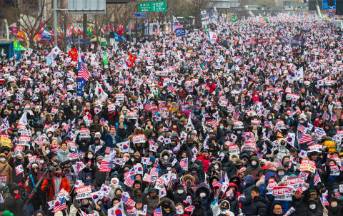 Protesty w związku z impeachmentem prezydenta Korei Południowej