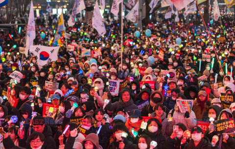 Protesty w związku z impeachmentem prezydenta Korei Południowej