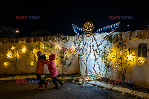 Zimowy festiwal światła w Alberobello