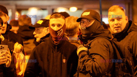 Prawicowa demonstracja przeciw przemocy i obcokrajowcom w Magdeburgu