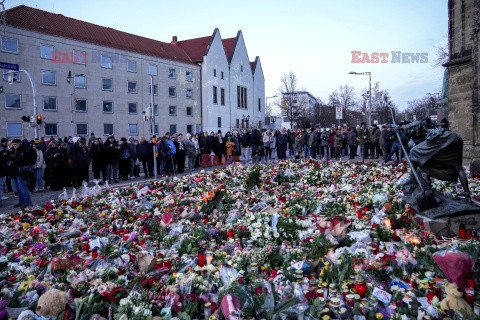 Kierowca wjechał w ludzi na jarmarku bożonarodzeniowym w Magdeburgu