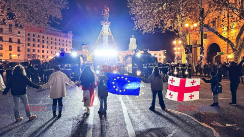 24. dzień protestów w Gruzji