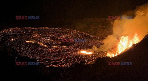 Erupcja wulkanu Kilauea na Hawajach