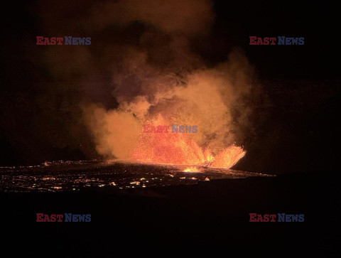 Erupcja wulkanu Kilauea na Hawajach