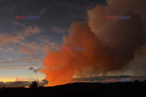 Erupcja wulkanu Kilauea na Hawajach