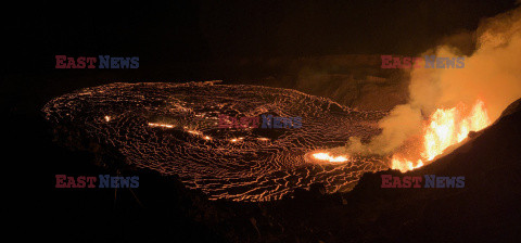 Erupcja wulkanu Kilauea na Hawajach