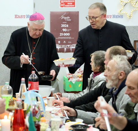 Wigilijne spotkania dla ubogich i samotnych